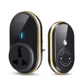 Y1-300-BG Smart Wireless Doorbell with Plug and Non Contact Touch Sensor Rechargeable Button