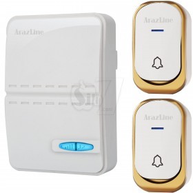 CC13-DC 2 Button Wireless Smart Doorbell