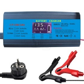 شارژر باطری پیشرفته لیتیومی و اسیدی قابل تنظیم مدل SR150W