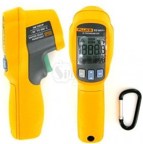 Fluke 62 MAX Non-contact Infrared Thermometer IR Temperature Tester with Laser Pointer
