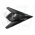 USB MP3 Speaker with Anti Radar BlackBoard Nighthawk Shape WS838
