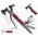 8 in 1 Knife Hammer Axe Plier Saws and Folding Compact Multi Purpose Tool set