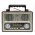 Kemai MD-1800UR 3Band Wooden Classic Radio and USB MP3 Player