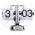 ساعت ورقه ای فلیپ Flip Clock مدل SW