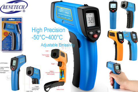 BENETECH GM321 Non Contact Infrared Thermometer with Laser Pointer