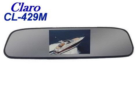 CL-429M Claro 4.3 inch Rearview Camera Set ,Mirror, MP5 Player, USB