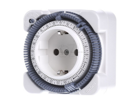 تایمر برق آنالوگ روزانه 24 ساعته پریزدار تبن ، 96 برنامه روزانه