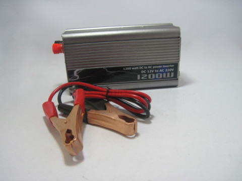 تبدیل برق ماشین به برق شهری 1200 وات