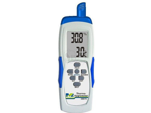 Portable Hygrometer and Thermometer with Manual Data Logger MIC 98873