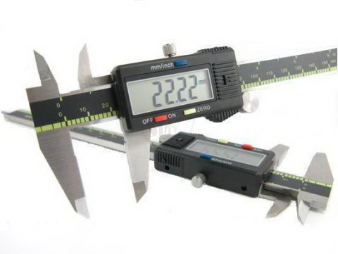 قطرسنج یا کولیس دیجیتالی سیلور با دقت بالا، مناسب برای اندازه گیری آسان قطر داخلی یا خارجی اجسام