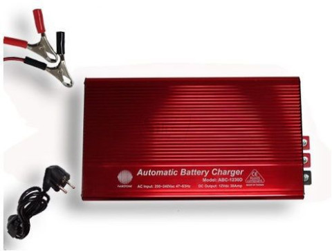 30A Fairstone ABC-1230D Fully Automatic 220V to 12V Car Battery Charger