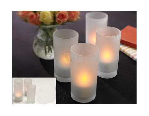 شمع الکترونیکی فوتی لیواندار با قابلیت تغییر رنگ