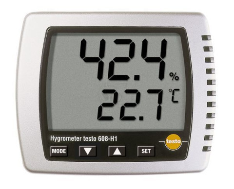 Hygrometer Testo 608-H1 Thermohygrometer wall desktop high precision Temperature and humidity