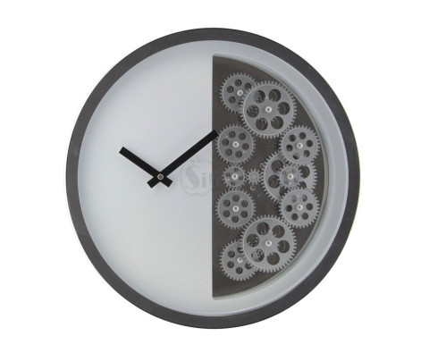 Mktime  HY-G055-B Modern fashion  3D art luxury Metal Wall Gear Clock