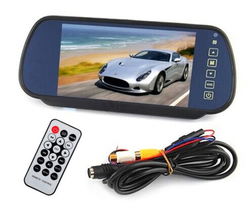 7 inch MP5 Car LCD Monitor Bluetooth/USB/SD Multimedia Player with 2 Video inputs for Reverse Rearview Parking Camera
