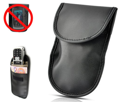 کیف مسدود کننده امواج جهت از دسترس خارج کردن موبایل سایز کوچک طرح بیضی