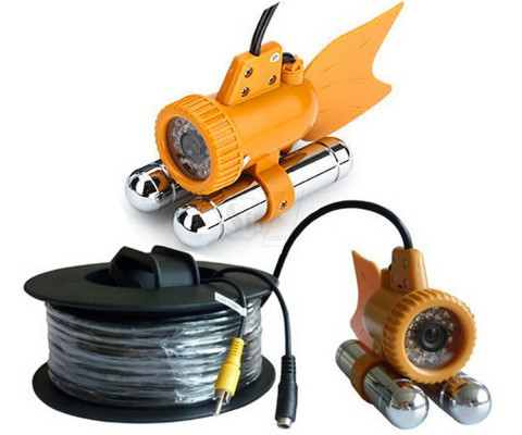 زیردریایی دوربین دار با کابل 20 متری و قابلیت دید در شب