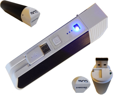 پاور بانک تسکو سامسونگ 2600 میلی آمپری دارای رم ریدر مدل 802