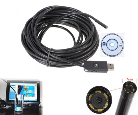 دوربین شلنگی آندوسکوپی ضد آب چراغدار