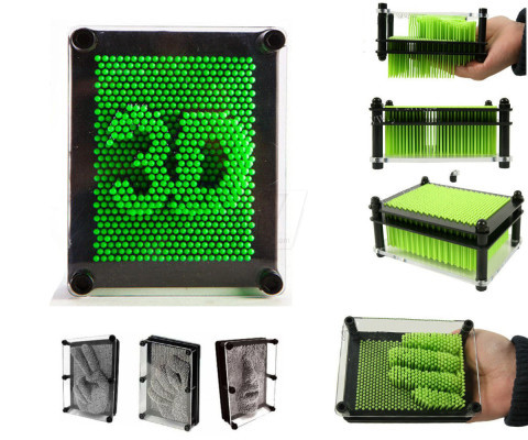 تابلوی میخ سه بعدی جالب پین آرت