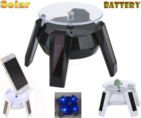 پایه گردون ویترینی خورشیدی و باطریخور مدل خرچنگی با 4 صفحه سولار