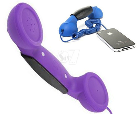 گوشی سیم دار کلاسیک با صدایی واضح برای پاسخگویی آسان به تماسهای موبایل و تبلت مدل 01اس