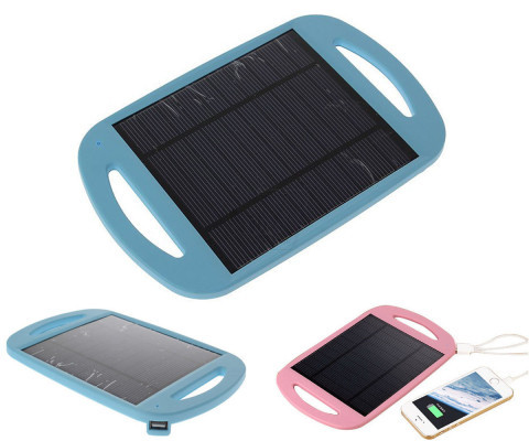 شارژر خورشیدی قابل حمل با خروجی 5 ولت یو اس بی با توان 500 میلی آمپری مدل 801