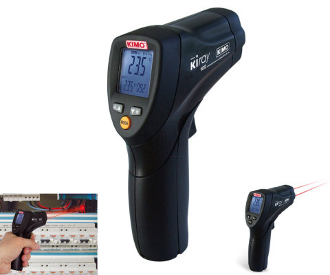 دماسنج و ترمومتر تفنگی لیزری غیرتماسی کیمو فرانسه مدل کایری100