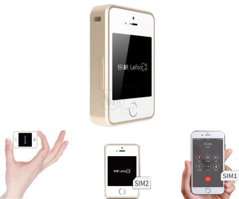 دستگاه دو سیم کارت کننده بلوتوثی لفانت مخصوص گوشیهای آیفون و تبلتهای آیپد
