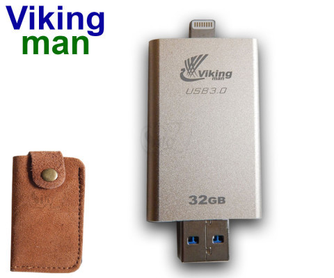 فلش مموری وایکینگ مدل 133 تایوانی مخصوص آیفون و آیپد