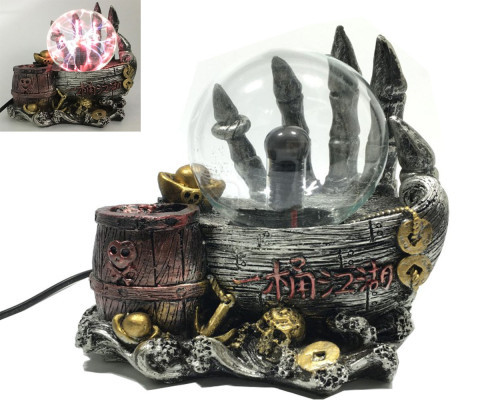 توپ پلاسما رعد و برق رومیزی مدل هالووین کد 8