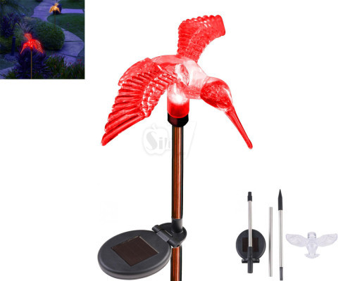 Hummingbird Shape Outdoor Garden Color Changing LED Solar Lights