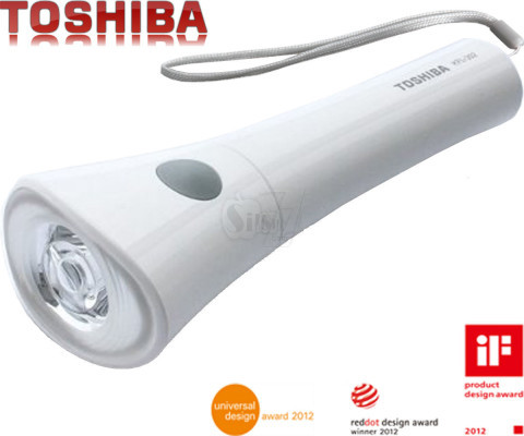 چراغ قوه فوق کم مصرف توشیبا مدل 302 تک لامپی ال ای دی