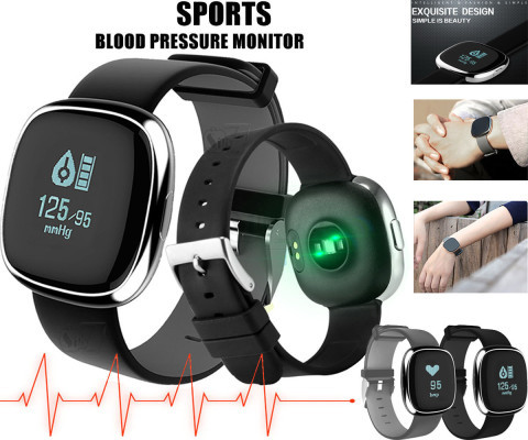 مینی دستبند هوشمند بلوتوثی مدل پی2، با قابلیت اندازه گیری فشارخون، ضربان قلب، قدم شمار