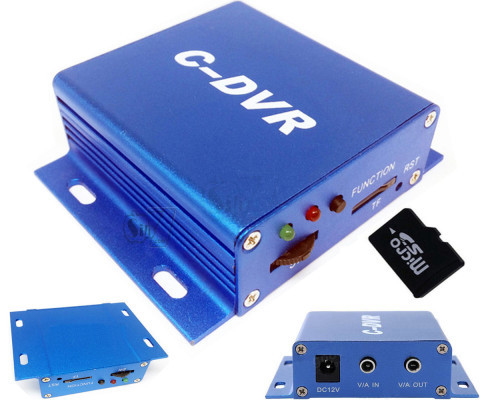 مینی دی وی آر تک کانال دارای ورودی تصویر و صدا با قابلیت ساپورت رم