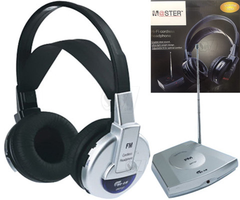 737 HiFi Cordless Headphone and VHF/FM Wireless Stereo Headset