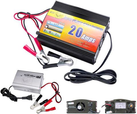 24V Automatic 3 stage Intelligent Car Battery Charger