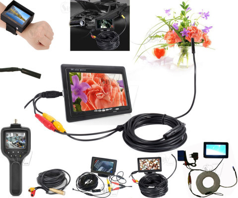 دوربین شلنگی ساختنی مانیتوردار از 20 الی 100 متری