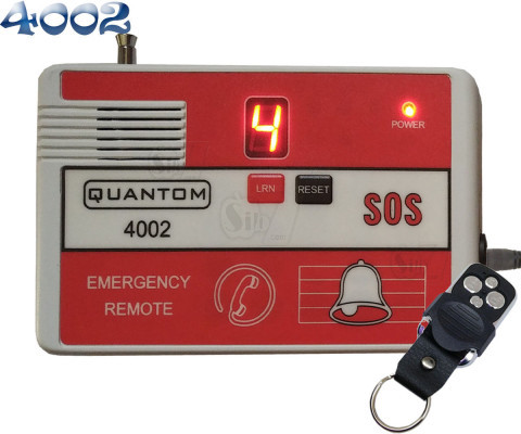 زنگ بیسیم مدل 4002 با قابلیت نمایش شماره دکمه ریموت کنترل