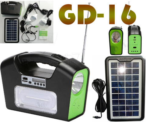 GD-16 Super Solar lighting System GDPLUS