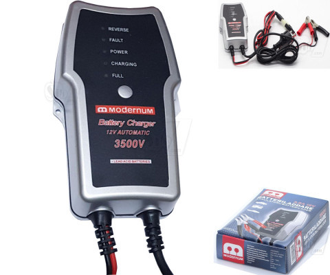 Modernum 3.5A 12V Automatic 3500V Smart Battery Charger