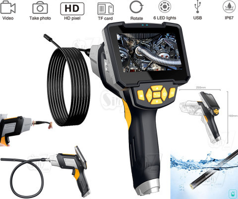 ویدیو بروسکوپ و دوربین شلنگی مانیتوردار Inskam مدل 112-1