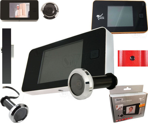 چشمی درب مانیتوردار دیجیتال ادلر مدل 3010