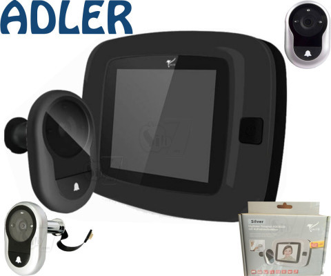 چشمی درب مانیتوردار 3.2 اینچی دیجیتال ادلر مدل 3020 ذخیره عکس