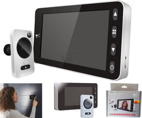 Adler's ADD3030 Digital Door Viewer Peephole Camera with Motion detection and Auto record