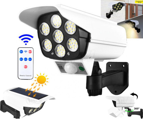 YH-2178T Solar LED Light with Motion Sensor and Remote Control