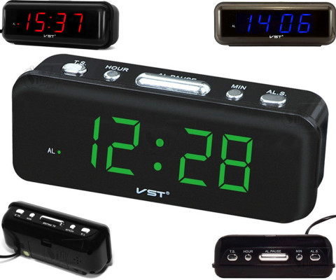 VST-738 Digital desktop LED clock