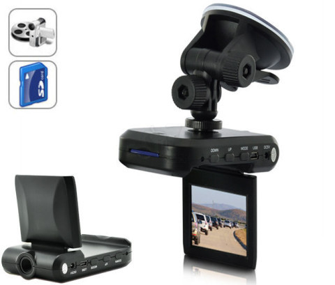 DC35 Portable Car DVR and Black Box Camera with Motion Detection ,2.5 Inch Display