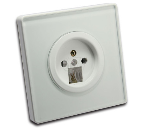 Wall Telephone Plug Socket Outlet