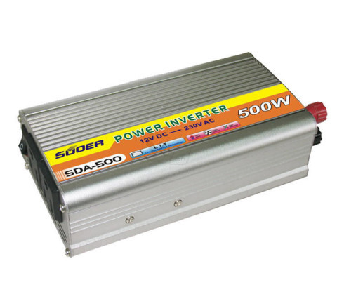 Suoer 500W DC 12V to AC 220V POWER INVERTER